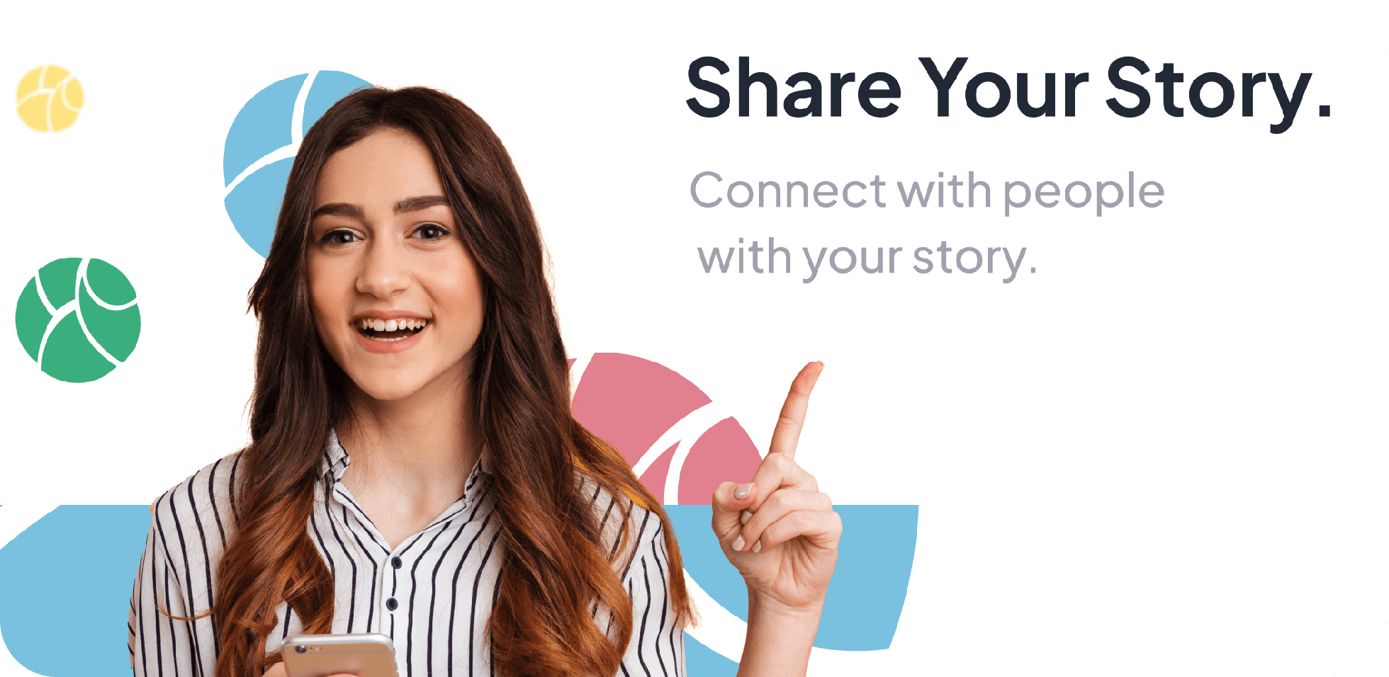 Community members sharing their stories